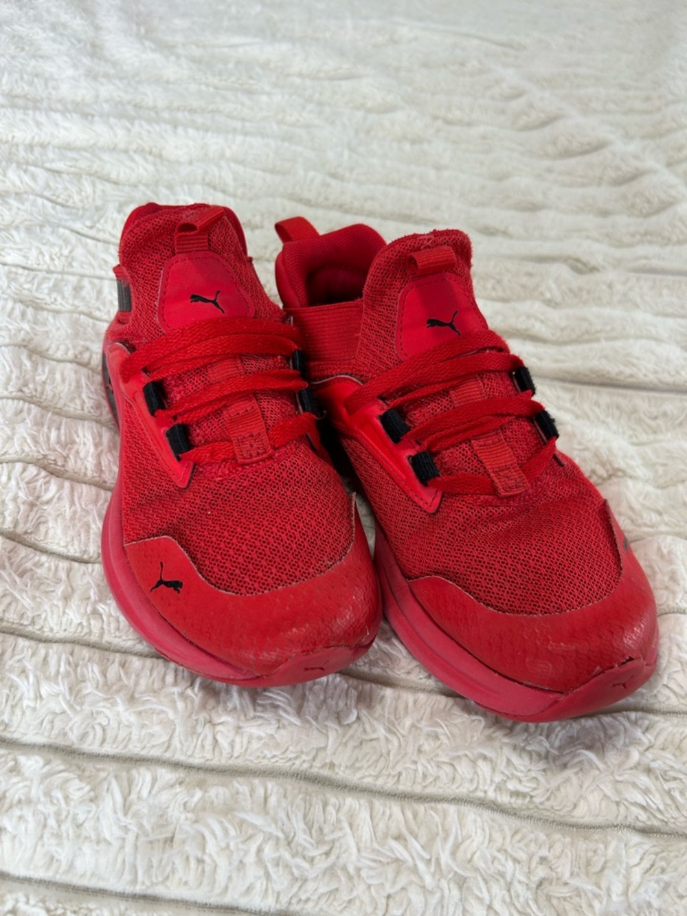 Puma Kids' Red Athletic Sneakers